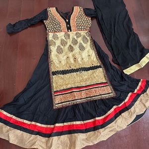 Indian black dress